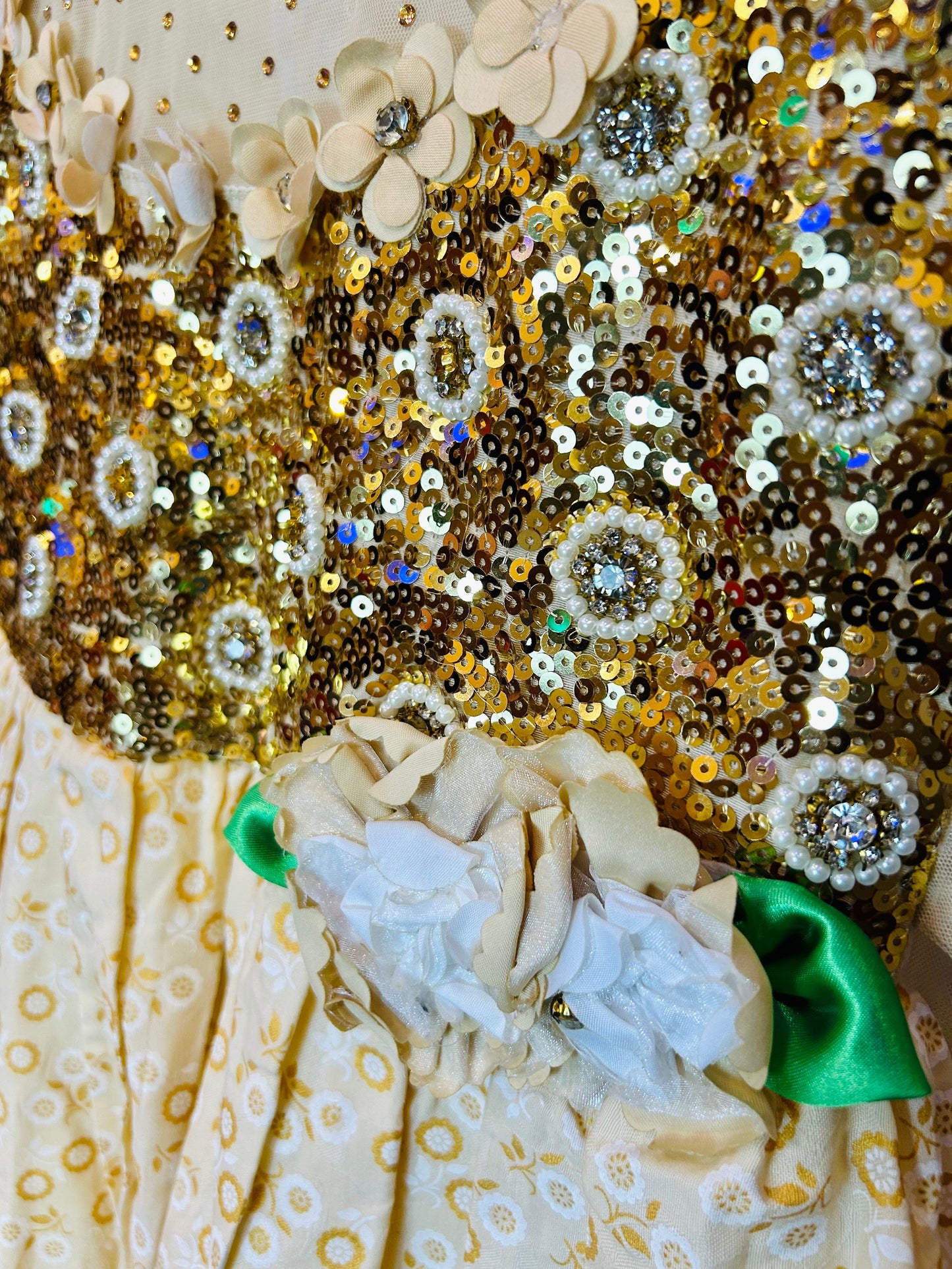 Cute Frock Formal with Sequence Work DFS1-136