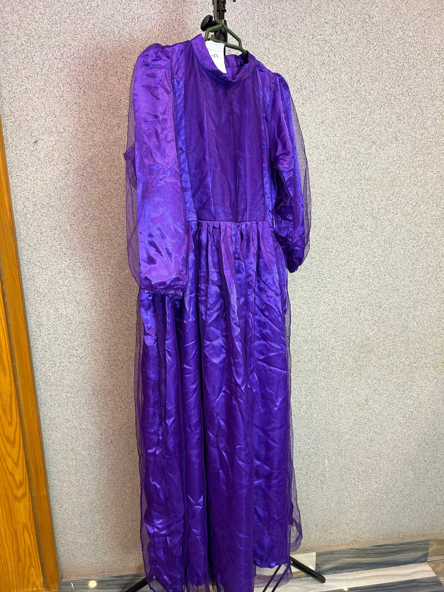 Long Maxi Silk & Net Fabric Frock DFP1-157