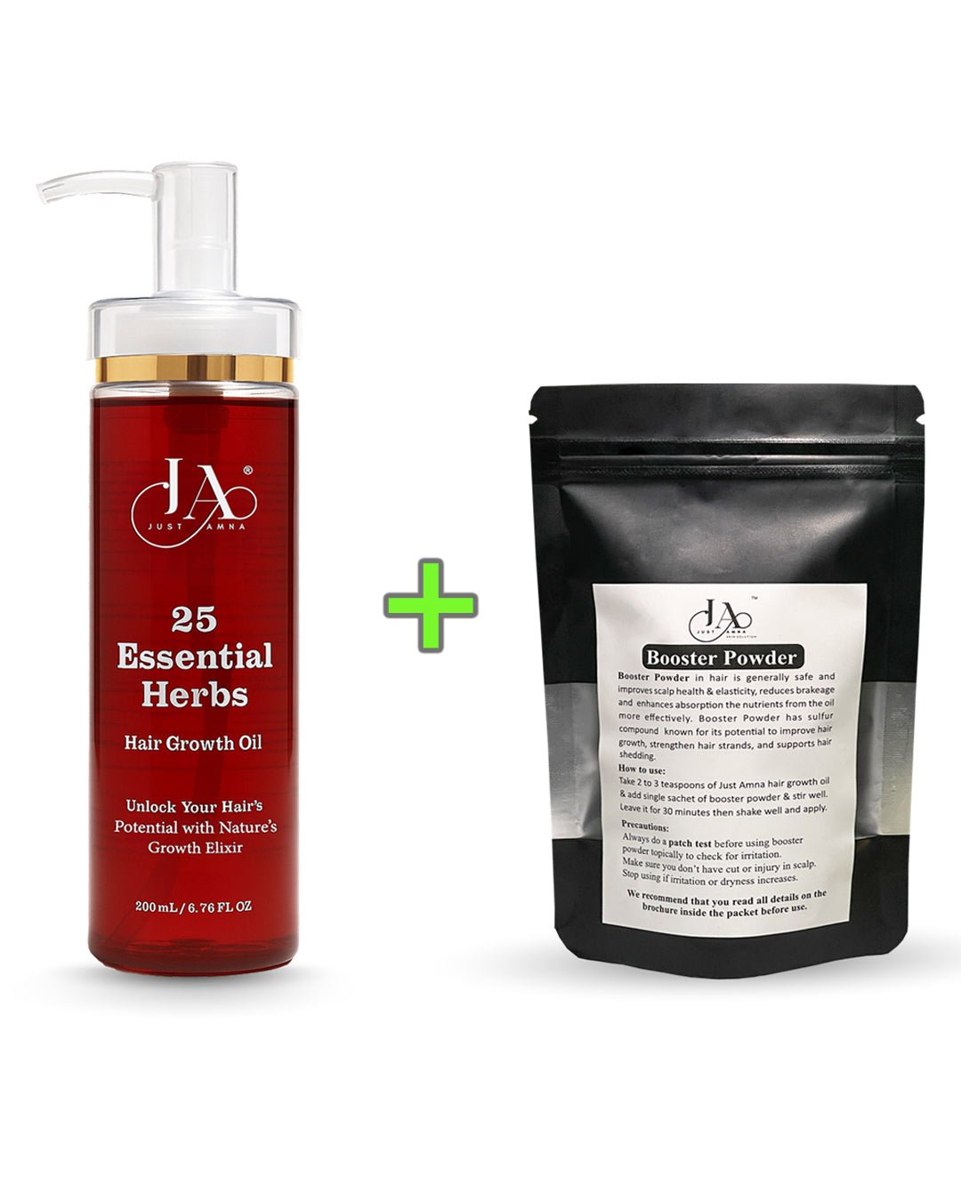 Booster Powder & Hair Growth Oil (Combo)