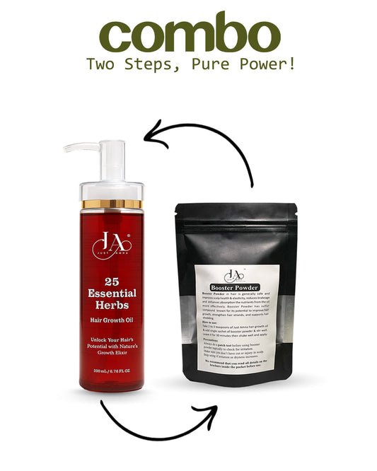 Booster Powder & Hair Growth Oil (Combo)