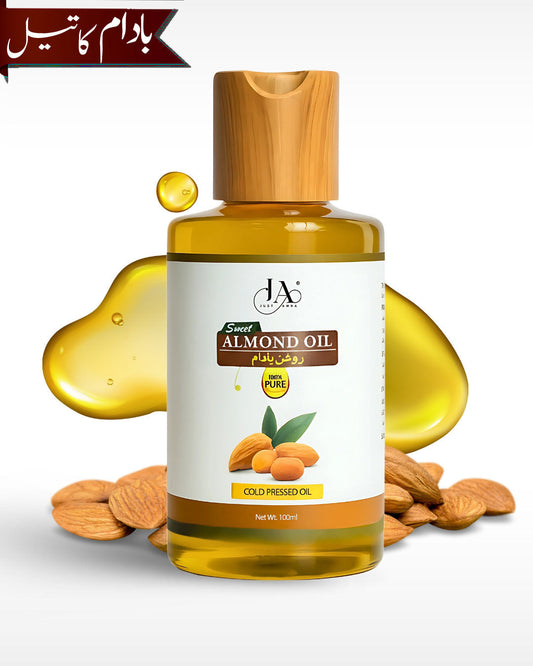 Pure Sweet ALMOND OIL Cold Pressed